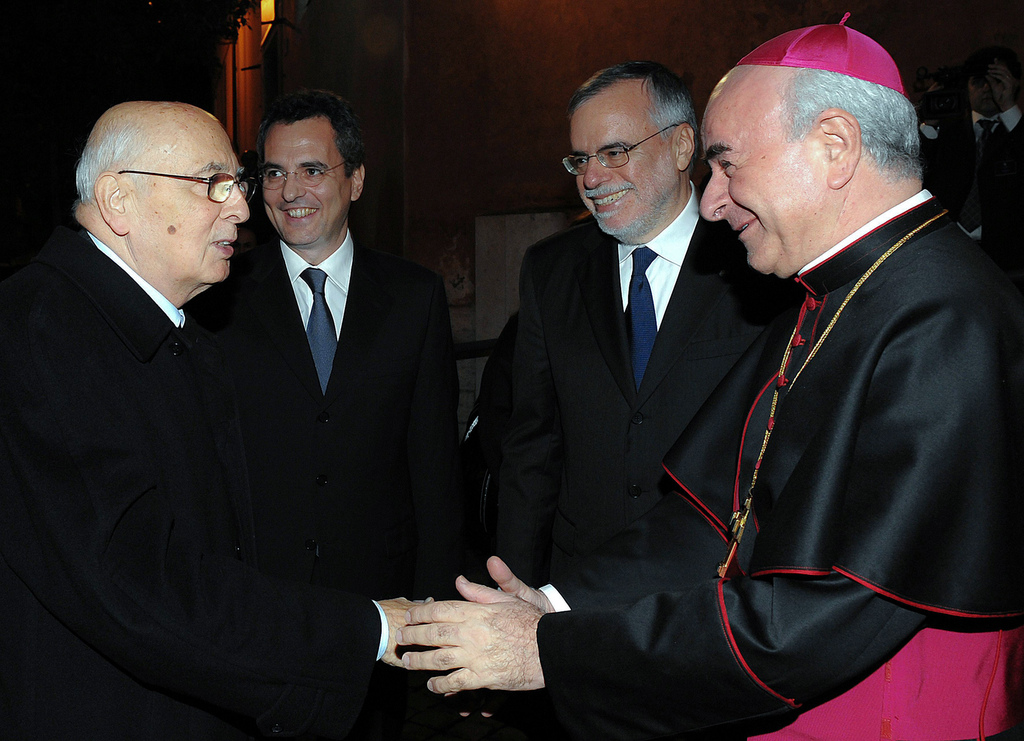Die Gemeinschaft Sant'Egidio spricht ihr Beileid zum Tod von Präsident Giorgio Napolitano aus